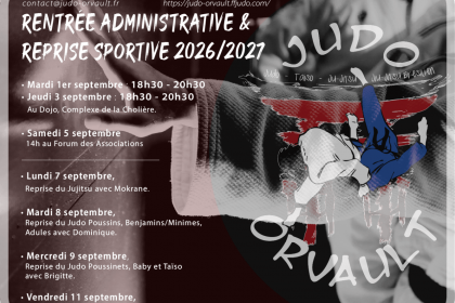 Rentrée Administrative et Reprise Sportive 2026 - 2027