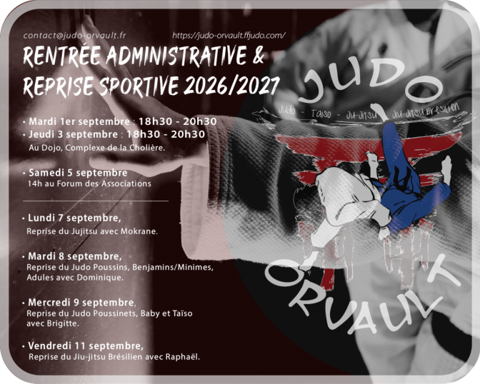Image de l'actu 'Rentrée Administrative et Reprise Sportive 2026 - 2027'
